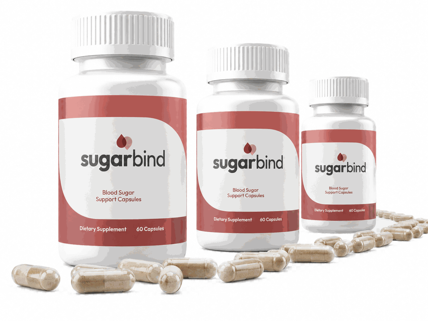 3 bottles of SugarBind